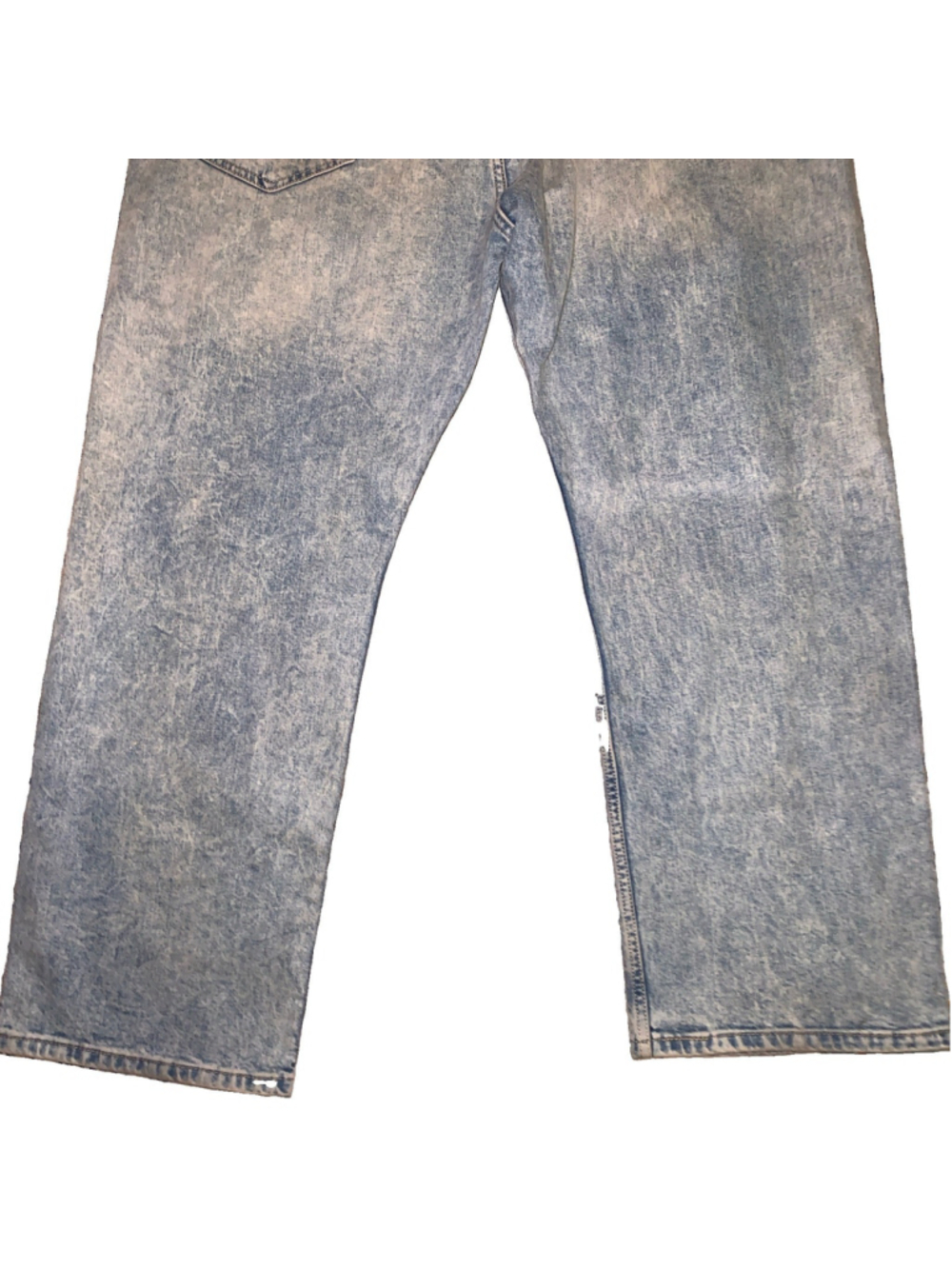 Levi’s 569 Loose Straight Fit Jeans 40x30 Workwear Distressed Light Wash Denim - Picture 13 of 16